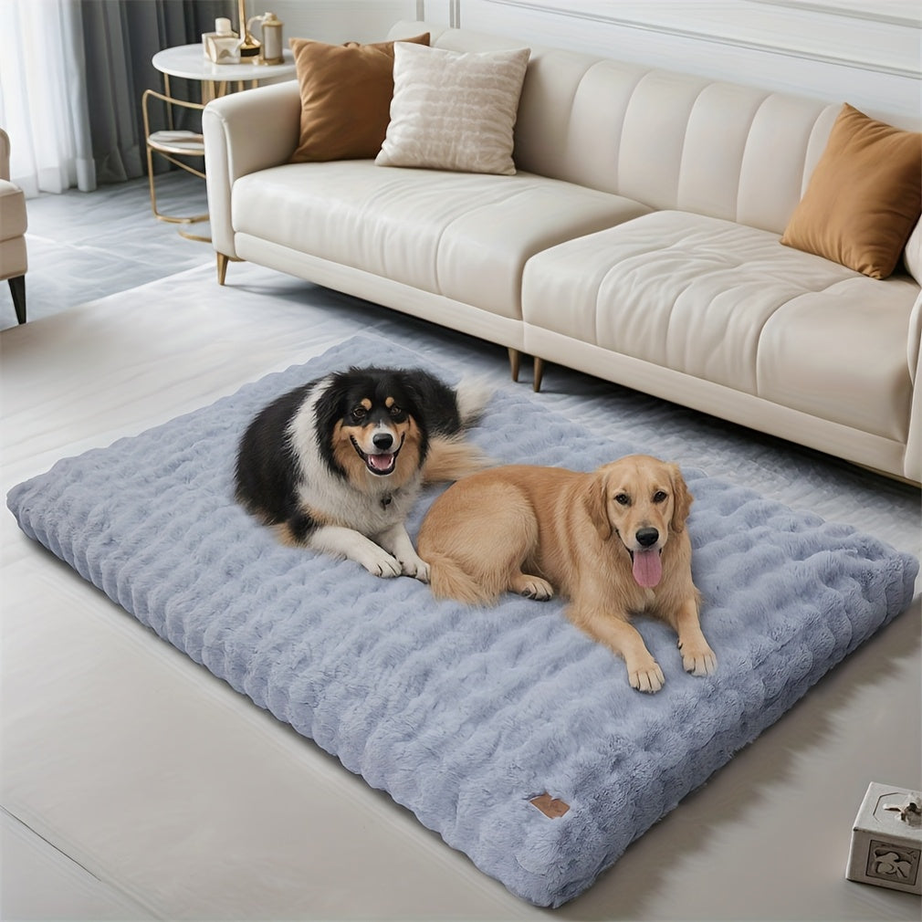 Bingopaw Large Dog Bed - Thick Foam Base & Removable Cover, Multiple Sizes (M-XXXXL), Plush Sponge Pet Bed for Medium/Small/Large Dogs & Cats, Cozy Sleeping Area with Removable Cover, Dog Bed, Cozy Pet Furniture, Plush Pet Bed, Durable Pet Furniture