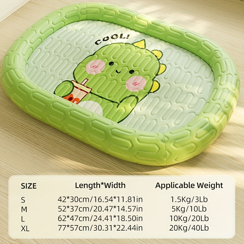 Comfy Sleeping Cushion with Breathable Design - Perfect for Extra Small to Medium Breeds and Puppies, Small to Medium Dog Cooling Bed - Super Soft