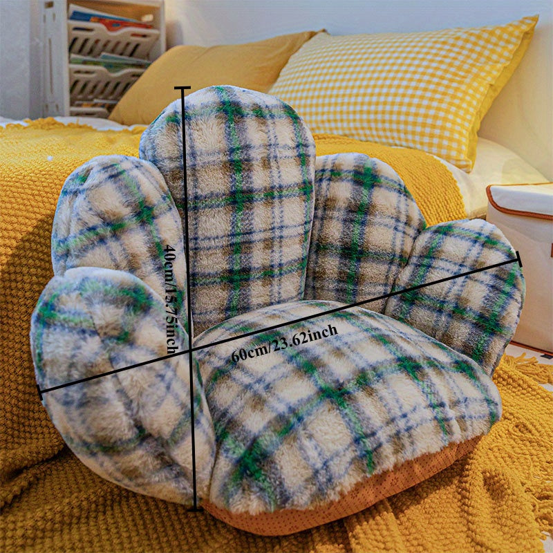 Cat Sofa Cushion Pillow for Lazy Couch, Suitable for Living Room Bedroom Bay Window Office Chair, Pet-Friendly Home Style