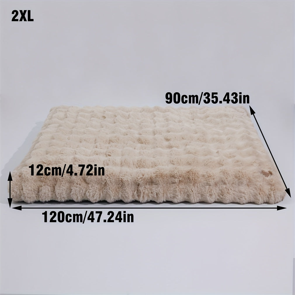 Bingopaw Large Dog Bed - Thick Foam Base & Removable Cover, Multiple Sizes (M-XXXXL), Plush Sponge Pet Bed for Medium/Small/Large Dogs & Cats, Cozy Sleeping Area with Removable Cover, Dog Bed, Cozy Pet Furniture, Plush Pet Bed, Durable Pet Furniture