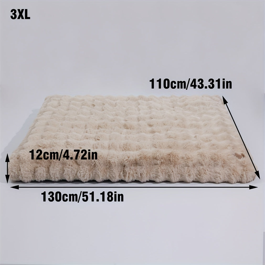 Bingopaw Large Dog Bed - Thick Foam Base & Removable Cover, Multiple Sizes (M-XXXXL), Plush Sponge Pet Bed for Medium/Small/Large Dogs & Cats, Cozy Sleeping Area with Removable Cover, Dog Bed, Cozy Pet Furniture, Plush Pet Bed, Durable Pet Furniture