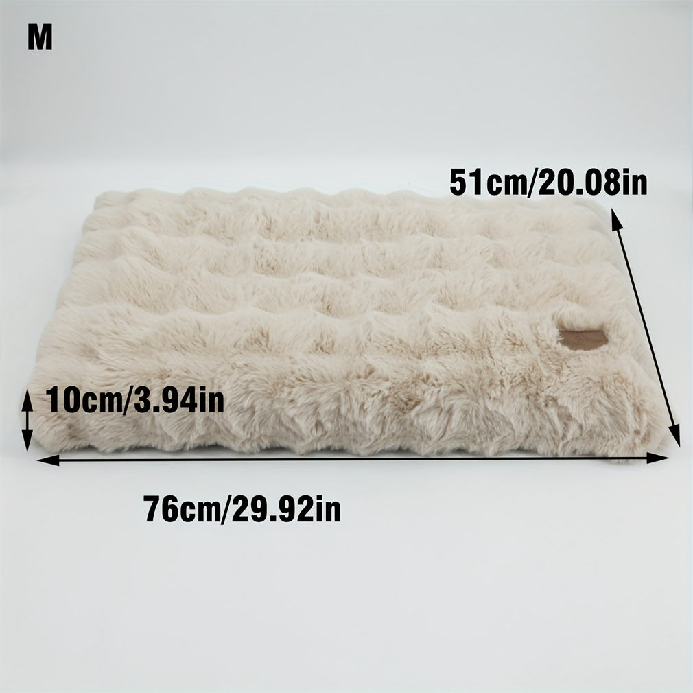 Bingopaw Large Dog Bed - Thick Foam Base & Removable Cover, Multiple Sizes (M-XXXXL), Plush Sponge Pet Bed for Medium/Small/Large Dogs & Cats, Cozy Sleeping Area with Removable Cover, Dog Bed, Cozy Pet Furniture, Plush Pet Bed, Durable Pet Furniture