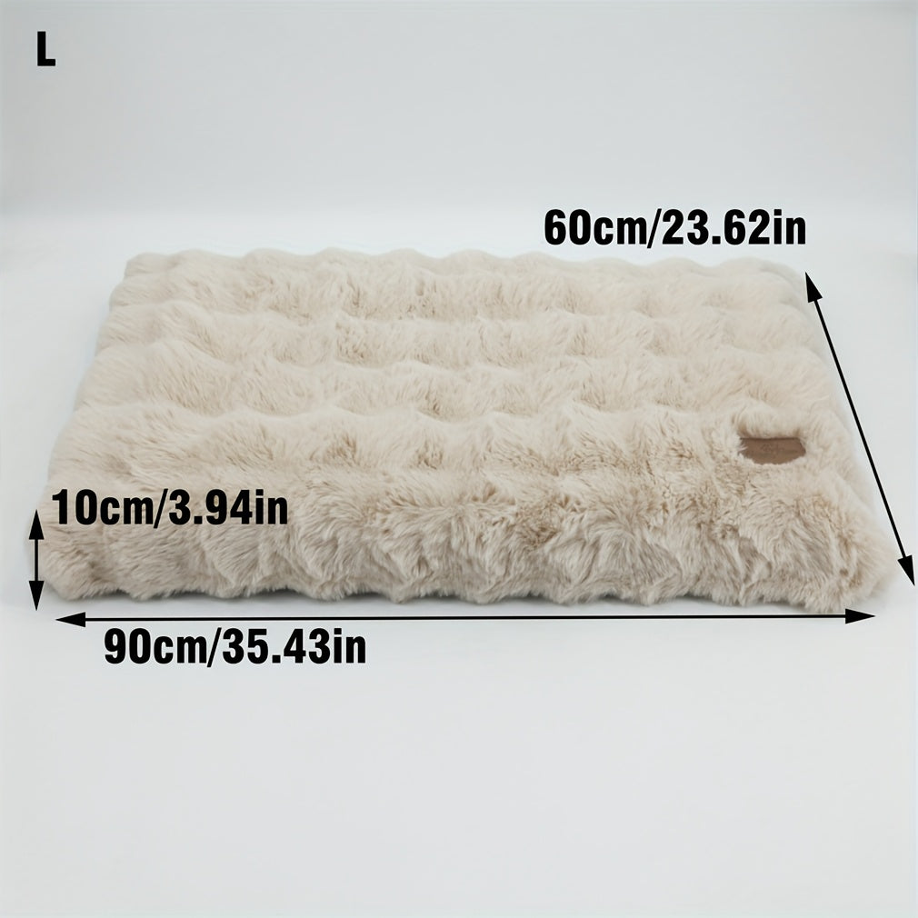 Bingopaw Large Dog Bed - Thick Foam Base & Removable Cover, Multiple Sizes (M-XXXXL), Plush Sponge Pet Bed for Medium/Small/Large Dogs & Cats, Cozy Sleeping Area with Removable Cover, Dog Bed, Cozy Pet Furniture, Plush Pet Bed, Durable Pet Furniture